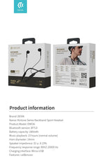 Devia-Web Audio devices Kintone Neckband Sport Wireless Earphones | Devia Pakistan