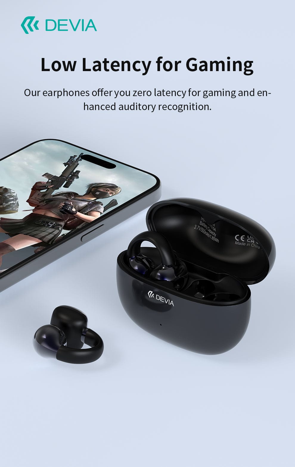 Devia-Web Audio devices OWS Pro2 Wireless Earphones – Premium Sound | Devia Pakistan