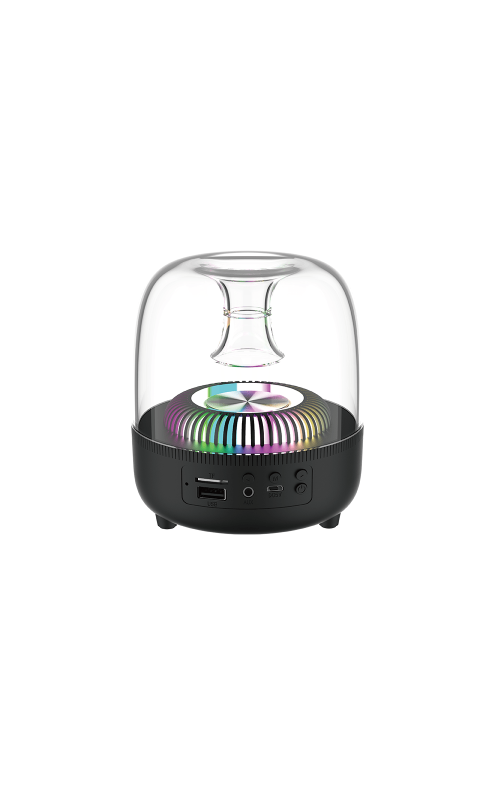 Devia-Web Audio devices Smart Series Crystal Speaker – 360° Wireless Speaker | Devia
