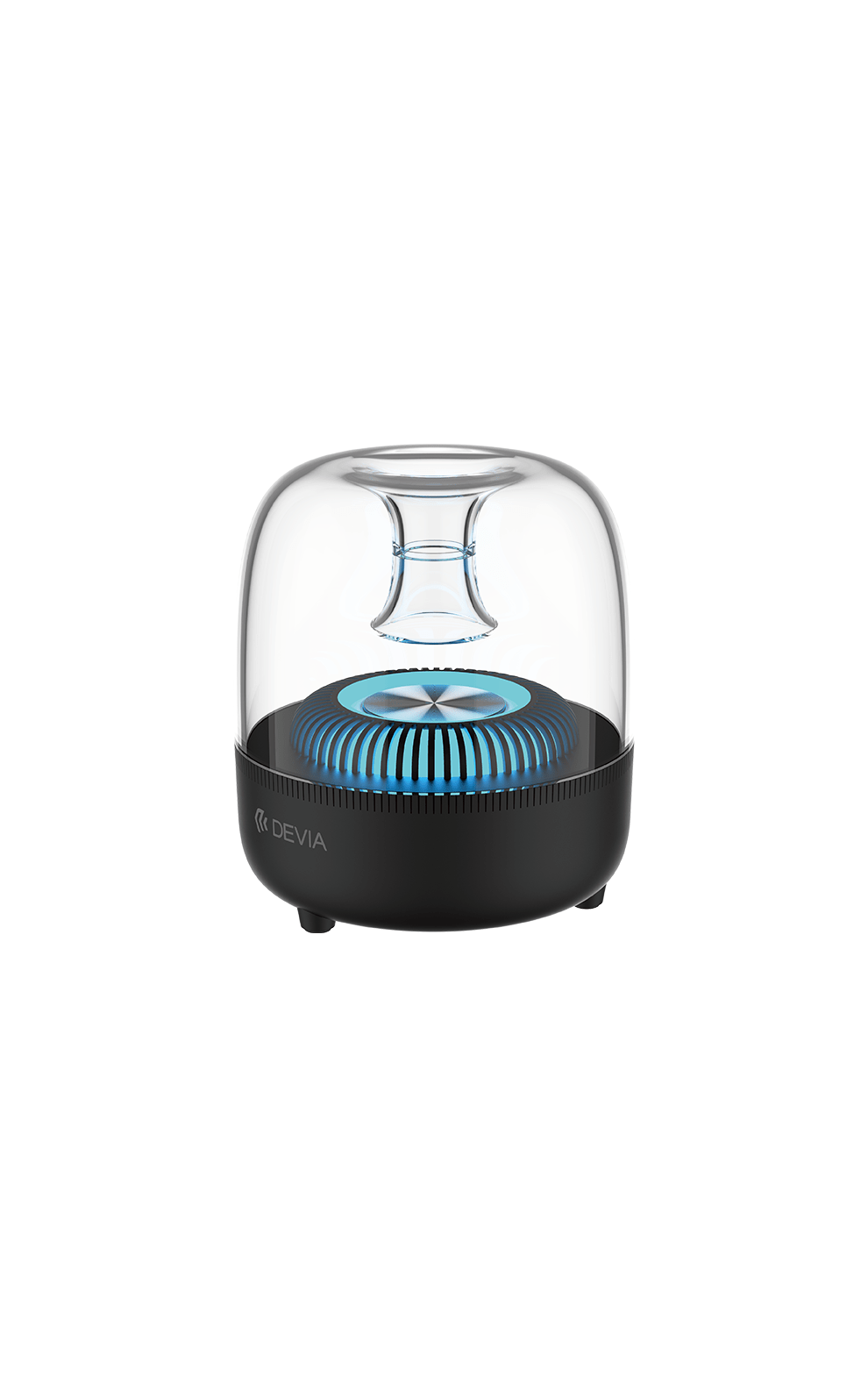 Devia-Web Audio devices Smart Series Crystal Speaker – 360° Wireless Speaker | Devia