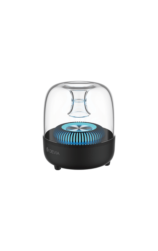 Devia-Web Audio devices Smart Series Crystal Speaker – 360° Wireless Speaker | Devia