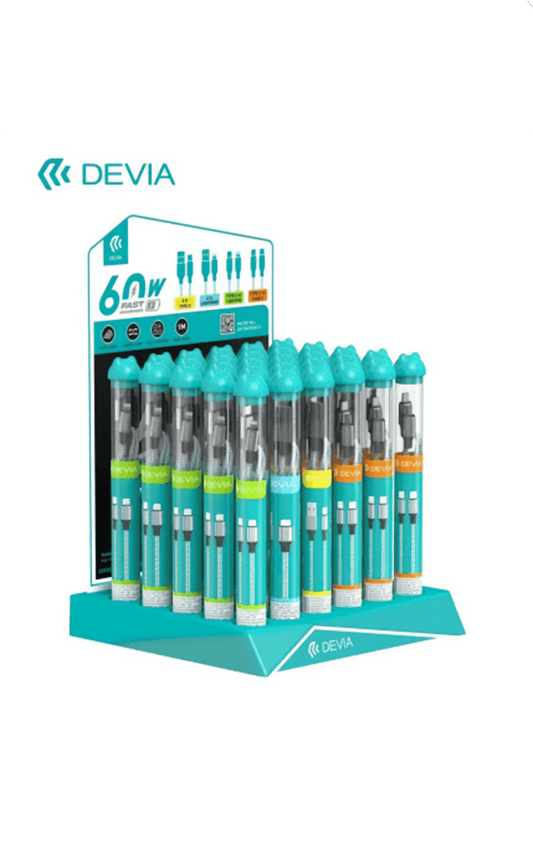 Devia-Web cables Gracious Series 4 in 1 Multi Charging Cable – Devia Pakistan