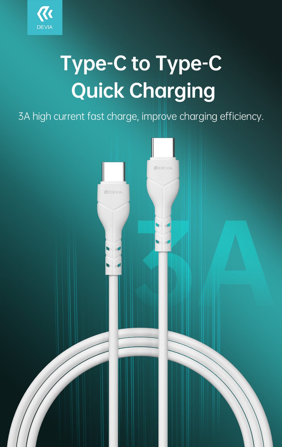 Devia-Web cables Kintone Bulk Type C to Type C Cable Set – 30 PCS | Devia