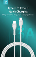 Devia-Web cables Kintone Bulk Type C to Type C Cable Set – 30 PCS | Devia