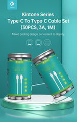 Devia-Web cables Kintone Bulk Type C to Type C Cable Set – 30 PCS | Devia