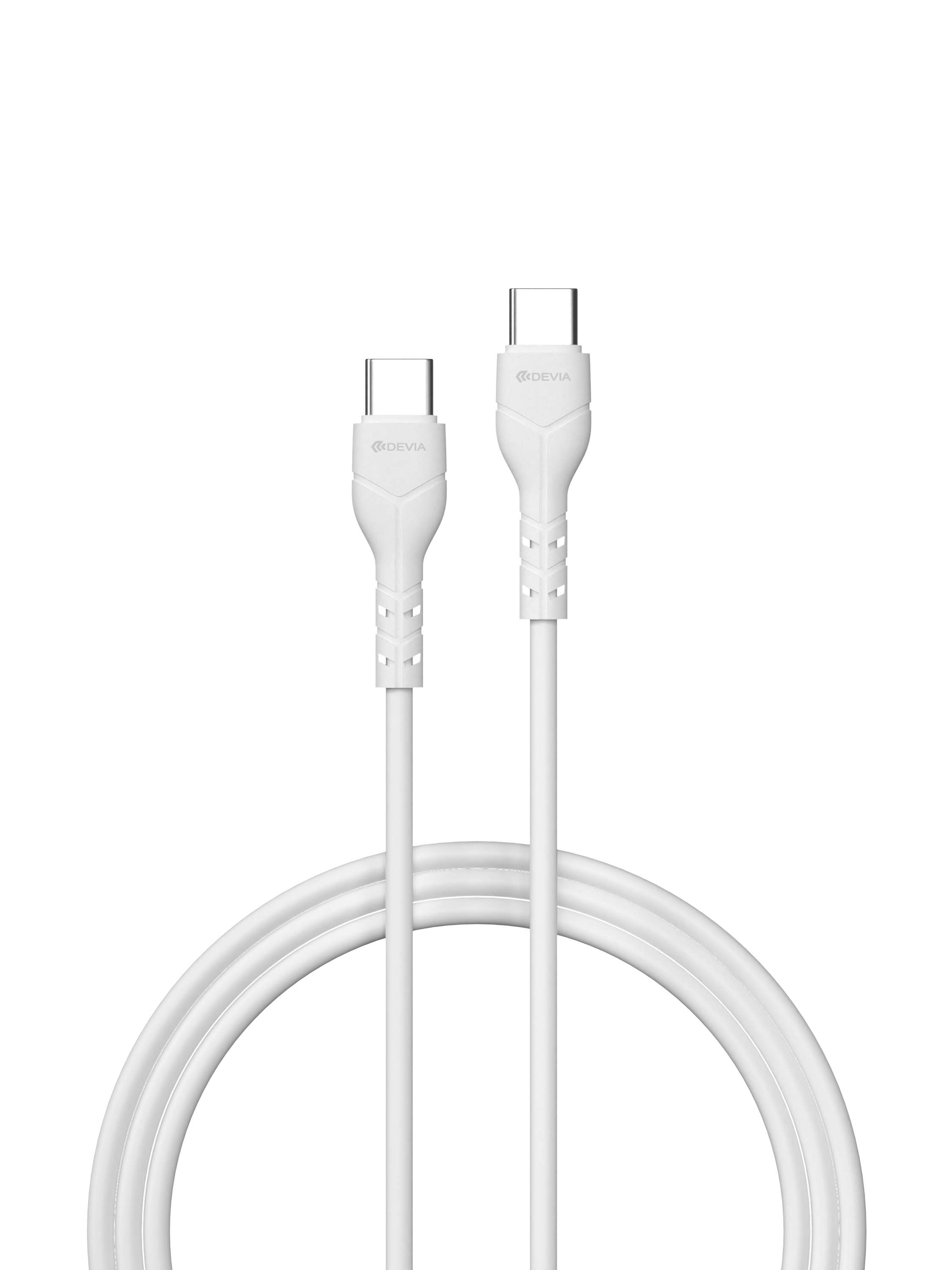Devia-Web cables Kintone Type C to Type C Cable – 3A Fast Charging | Devia