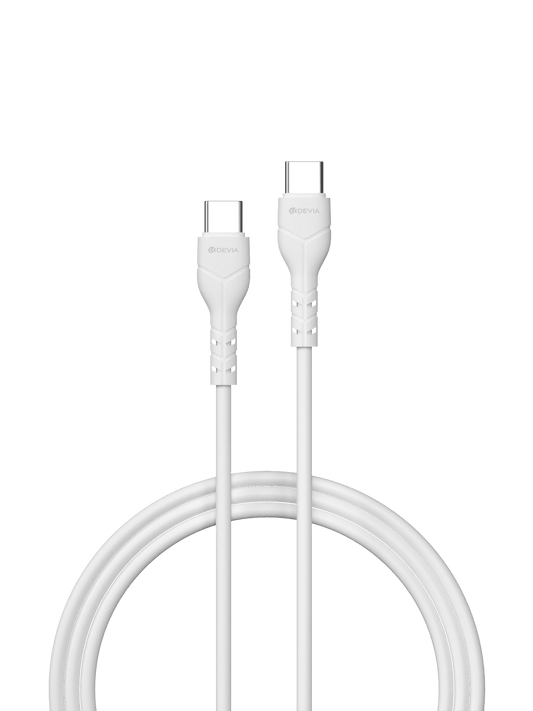Devia-Web cables Kintone Type C to Type C Cable – 3A Fast Charging | Devia