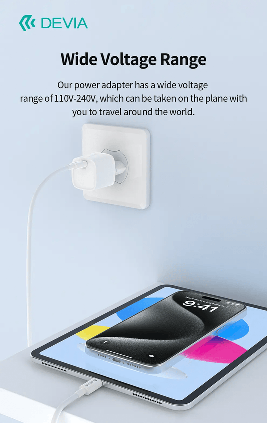 Devia-Web charger 20W GaN Fast Charger – Extreme Speed MINI PD | Devia Pakistan