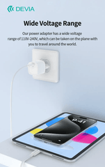 Devia-Web charger 20W GaN Fast Charger – Extreme Speed MINI PD | Devia Pakistan