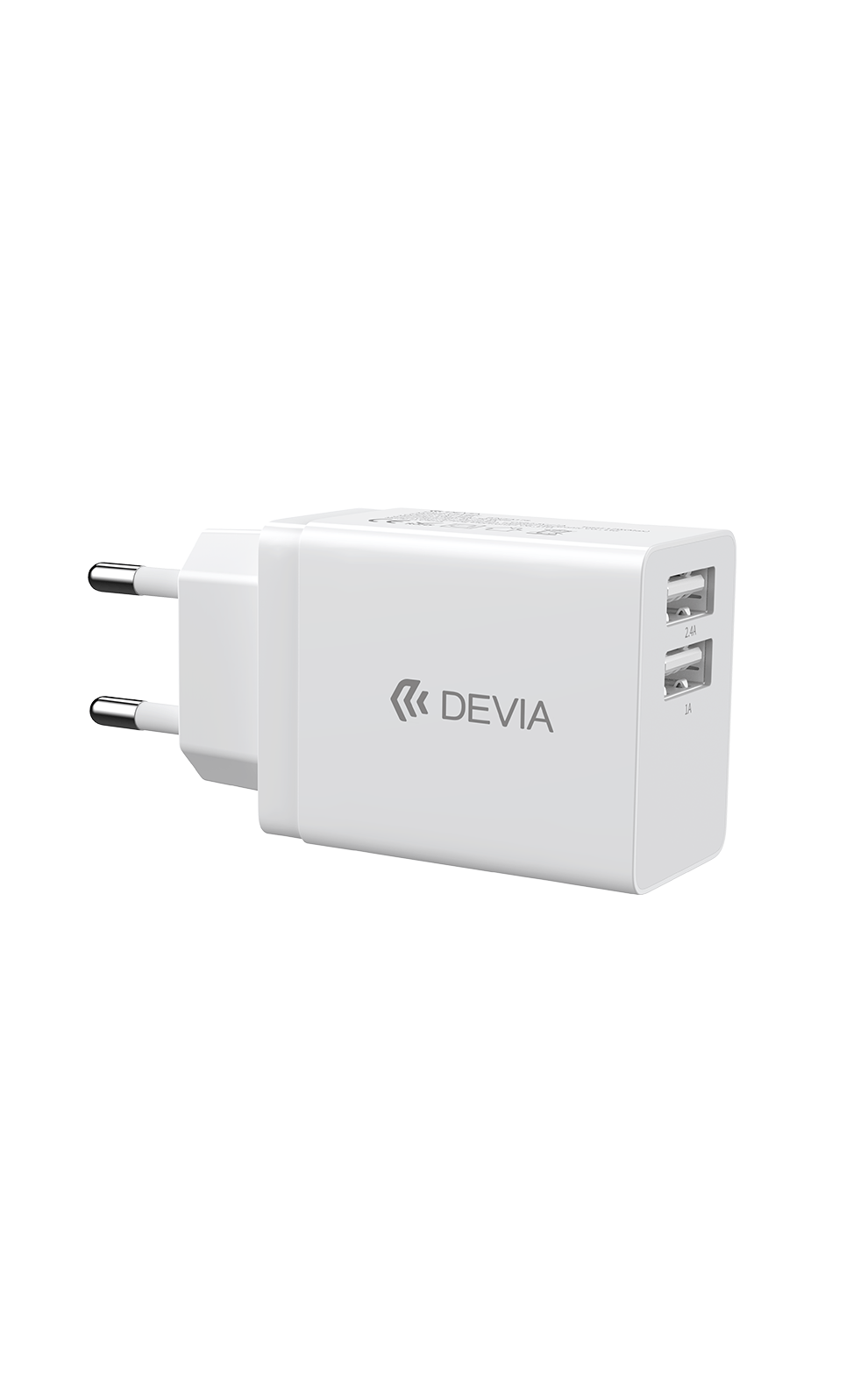 Devia-Web charger Smart Series Dual USB 2.4A Charger | Devia Pakistan