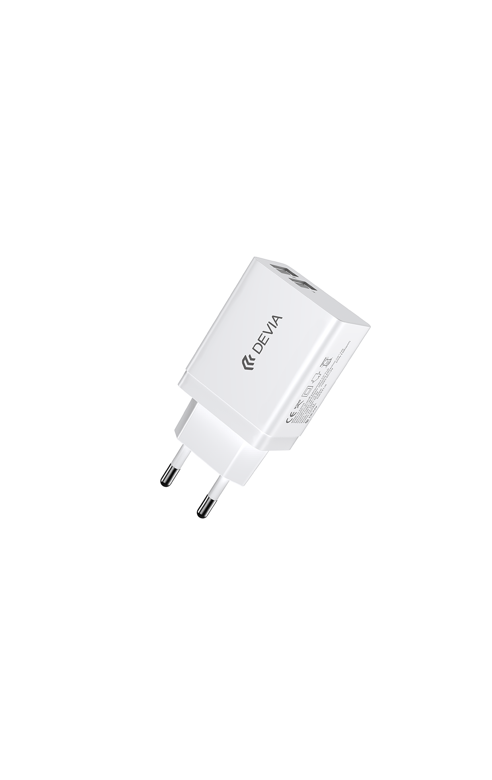Devia-Web charger Smart Series Dual USB 2.4A Charger | Devia Pakistan