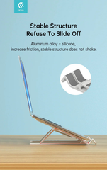 Devia-Web laptop accessories Kintone 360° Folding Laptop Stand – Adjustable | Devia Pakistan