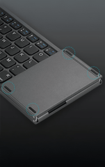 Devia-Web laptop accessories Wireless Folding Keyboard with Touchpad | Devia Pakistan