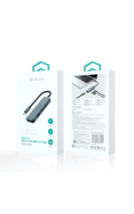 Devia-Web Leopard Series Type-C To USB 2+C+PD