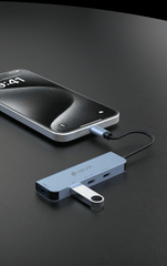 Devia-Web Leopard Series Type-C To USB 2+C+PD