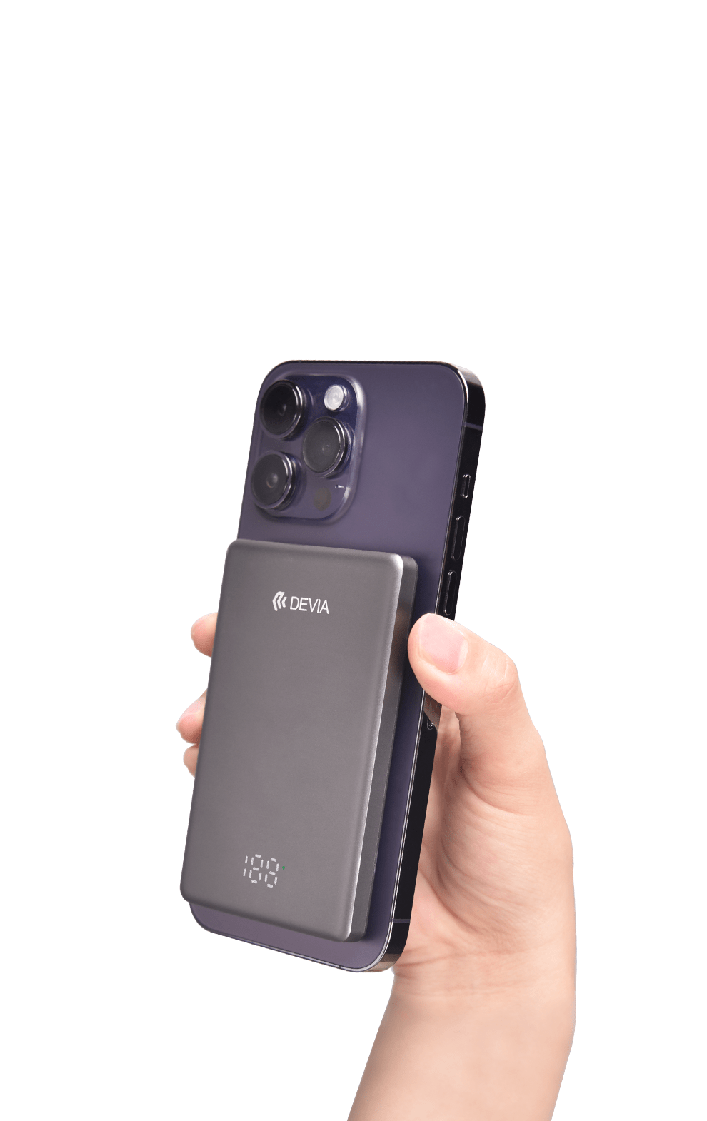 Devia-Web power banks Extreme Speed Series MINI PD 20W Metal Digital Power Bank (5000mAh)