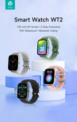 Devia-Web Smart Watch DEVIA Smart Watch WT2 – Compact & Colorful Smartwatch | Devia
