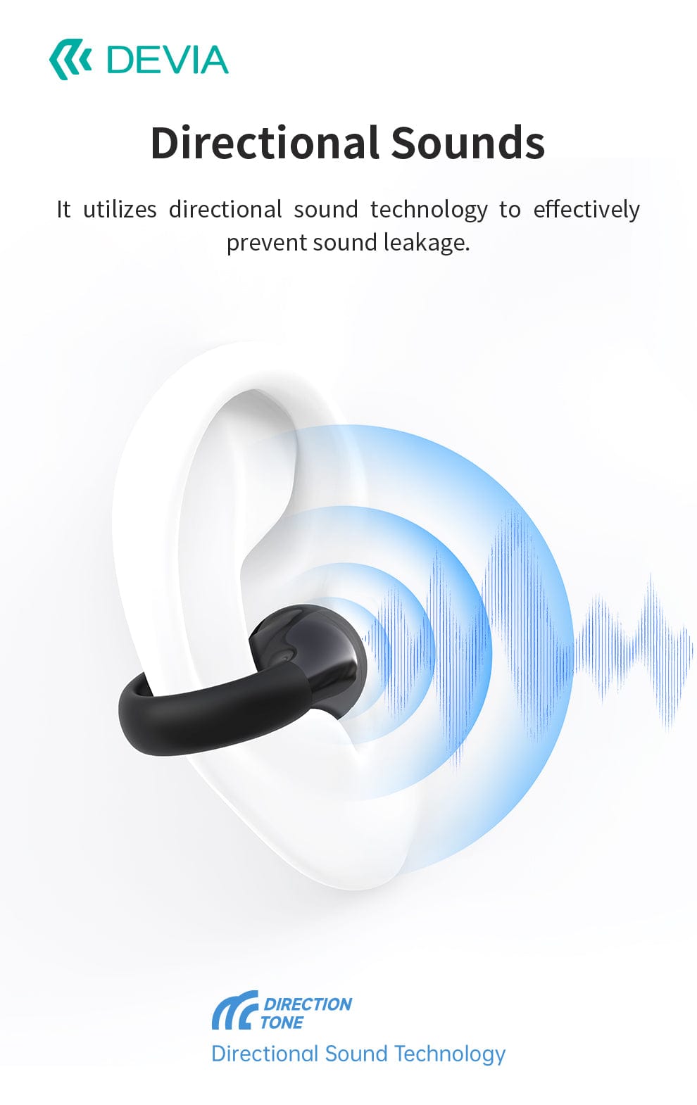 Devia-Web Audio devices OWS Pro2 Wireless Earphones – Premium Sound | Devia Pakistan