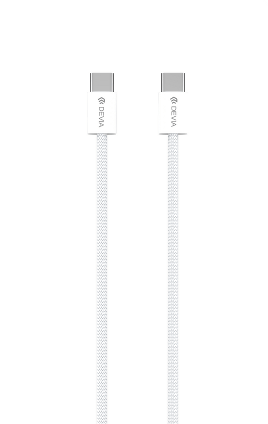 Devia-Web cables Smart Series Type C to Type C Cable 60W Woven Fast Charging