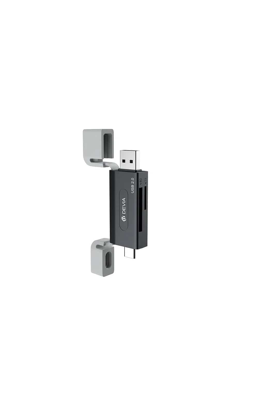 Devia-Web Gadgets TF 2 in 1 Card Reader – Smart Gadget in Pakistan