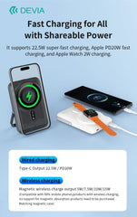 Devia-Web power banks 22.5W Magnetic Power Bank – Fast & Portable | Devia Pakistan