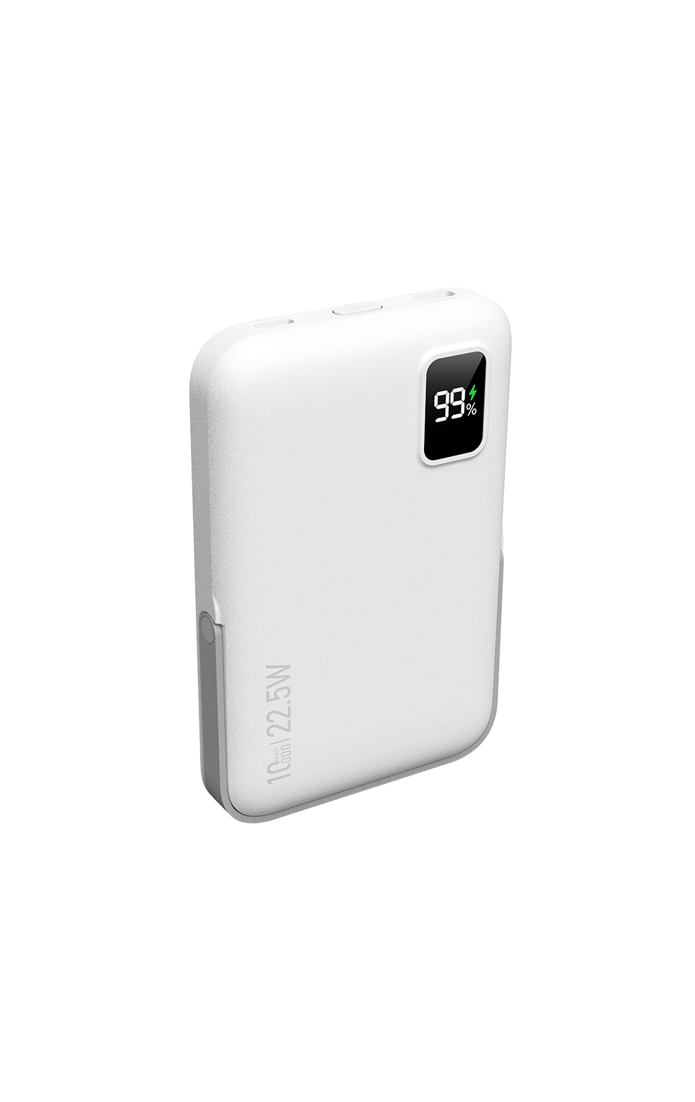 Devia-Web power banks White 22.5W Magnetic Power Bank – Fast & Portable | Devia Pakistan