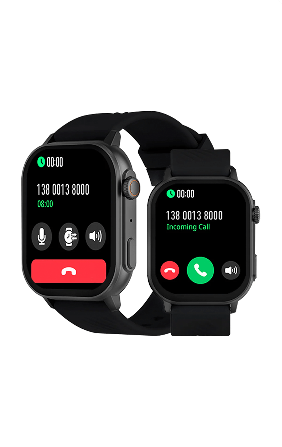 Devia-Web Smart Watch Black Smart Watch Pro 2 – Stylish & Long-Lasting Smartwatch | Devia